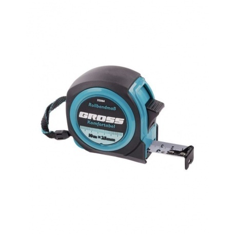 

Рулетка Komfortabel, 10 м х 25 мм, обрезиненный корпус Gross