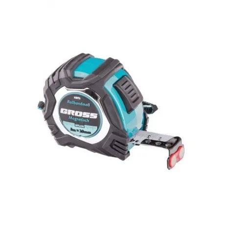 Рулетка Magnetisch, 5м х 25мм, обрезин. корпус,автоматич. фиксац...