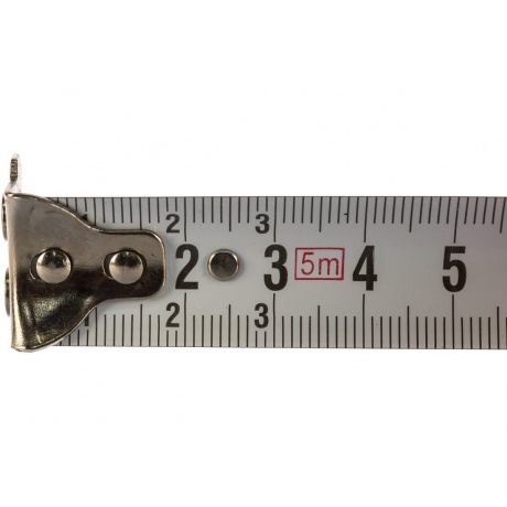 Рулетка Status magnet fixation, 5 м х 19 мм, обрезиненный корпус, зацеп с магнитом// Matrix - фото 2