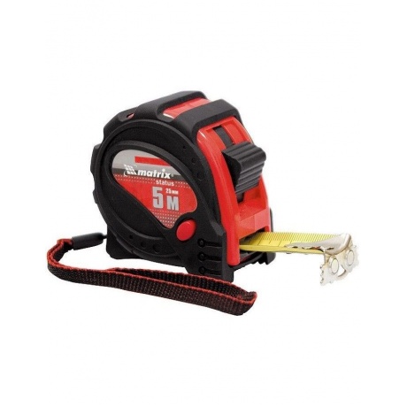 Рулетка Strong, 3 м х 16 мм, обрезиненный корпус Matrix