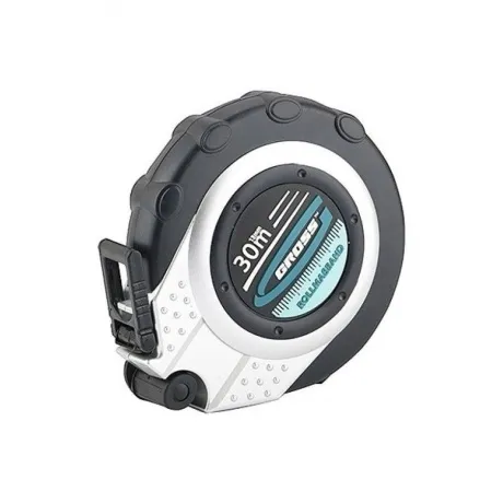 Рулетка геодезическая 30 м х 13 мм, закр. корп., металл. лента, ...