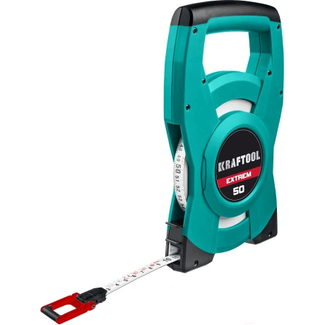 Геодезическая стальная мерная лента Kraftool 34185-50, 50 м
