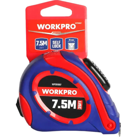 Рулетка WorkPro WP261007 - фото 6