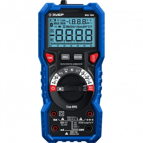 Мультиметр цифровой ЗУБР МА-100 (59808)