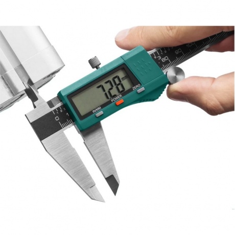 Штангенциркуль электронный высокоточный, металлический KRAFTOOL 150 мм, (34460-150) - фото 7