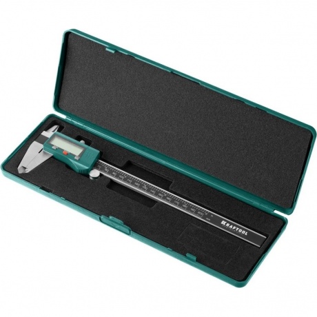 Штангенциркуль электронный высокоточный, металлический KRAFTOOL 200 мм, (34460-200) - фото 9