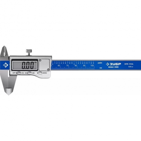 Штангенциркуль электронный ЗУБР ШЦЦ-I-100-001 100 мм Профессионал 34463-100 2667₽