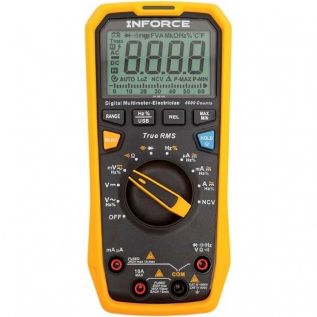

Мультиметр цифровой Inforce 01-05-09