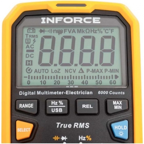 Мультиметр цифровой Inforce 01-05-09 - фото 5
