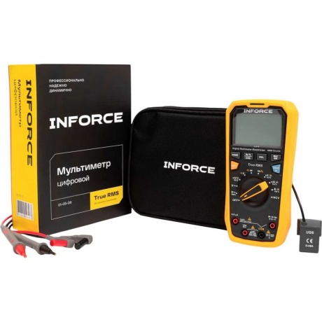 Мультиметр цифровой Inforce 01-05-09 - фото 8