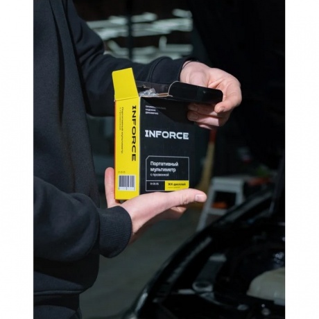 Мультиметр портативный + прозвонка Inforce 01-05-05 - фото 15