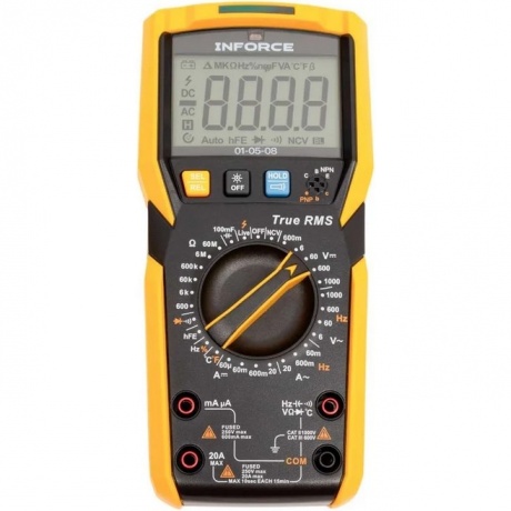 

Мультиметр цифровой Inforce 01-05-08