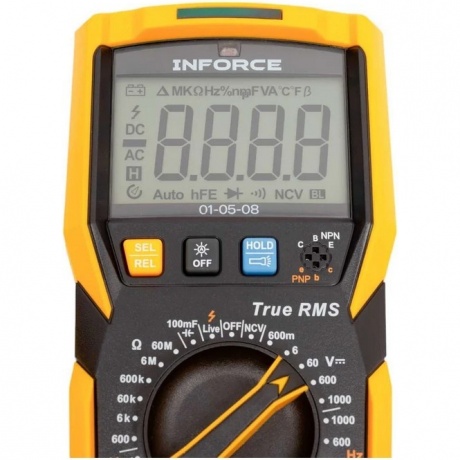 Мультиметр цифровой Inforce 01-05-08 - фото 5