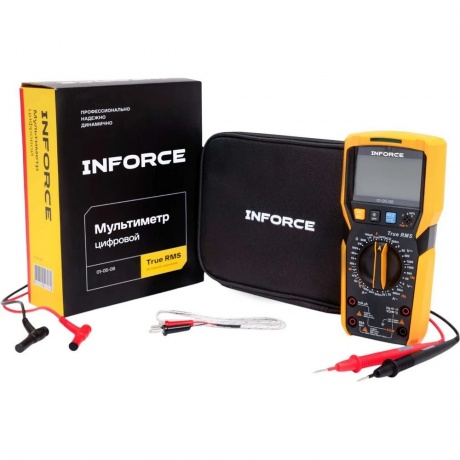 Мультиметр цифровой Inforce 01-05-08 - фото 9