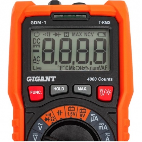 Мультиметр цифровой Gigant GDM-1 - фото 2