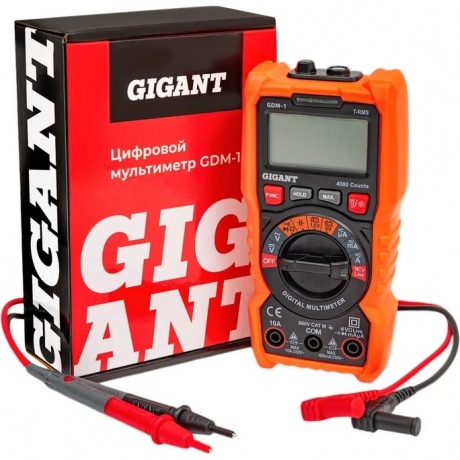 Мультиметр цифровой Gigant GDM-1 - фото 6