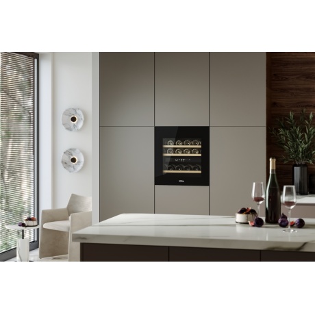 Винный шкаф Korting KFW 604 DB GN - фото 5