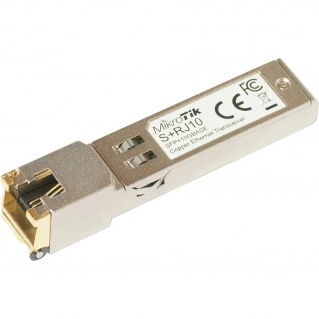 Модуль MikroTik S+RJ10 SFP+