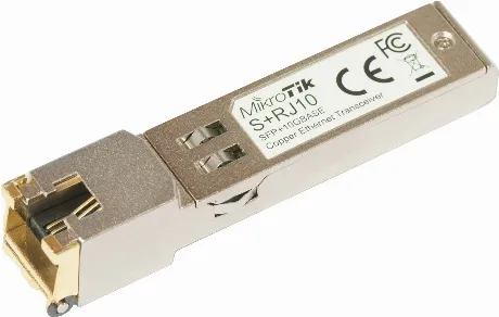 Модуль MikroTik S+RJ10 SFP+