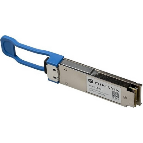SFP Модуль MikroTik XQ+31LC10D QSFP 100gbit, Dual LC UPC, 10km, SM, 1296nm, 1300nm, 1305nm, 1309nm