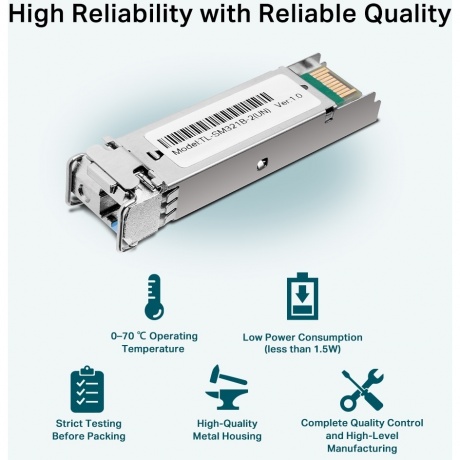 SFP-трансивер TP-Link SM321B-2 - фото 5