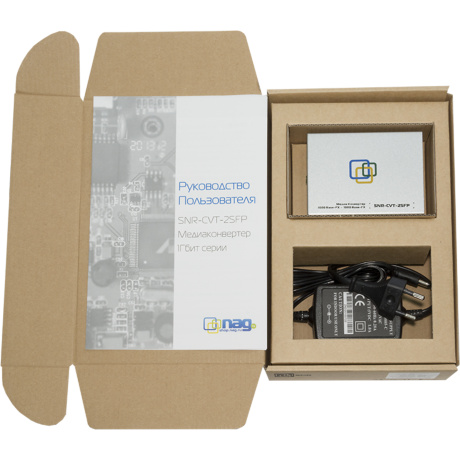 Медиаконвертер SNR SNR-CVT-2SFP - фото 4
