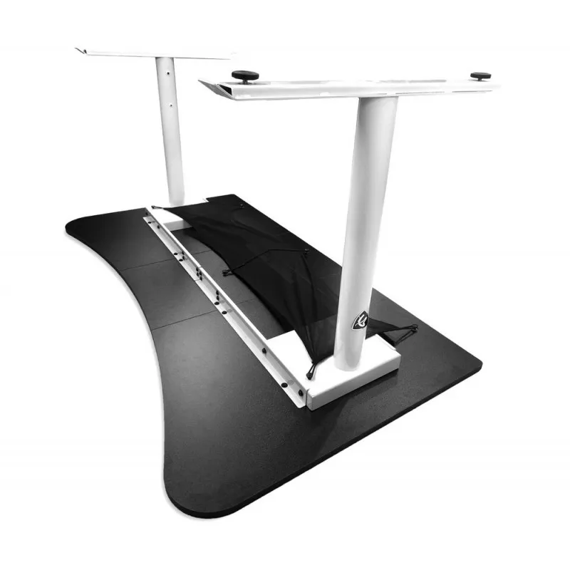 Компьютерный стол Arozzi Arena Gaming Desk White - фото 4