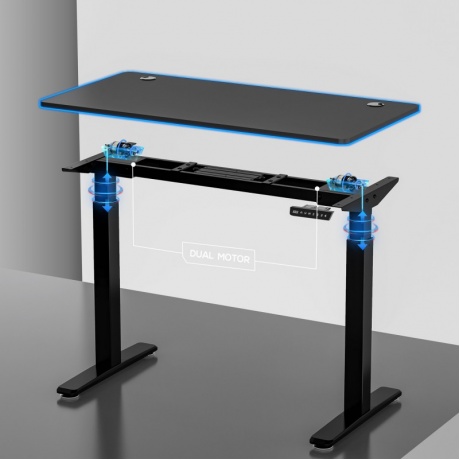 Компьютерный стол Eureka ERK-EHD-4801-B - фото 4