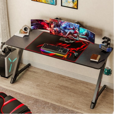 Компьютерный стол Eureka ERK-TN-Z60-BK - фото 5