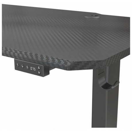 Стол компьютерный Cactus CS-EDL-GBK черный каркас черный - фото 6