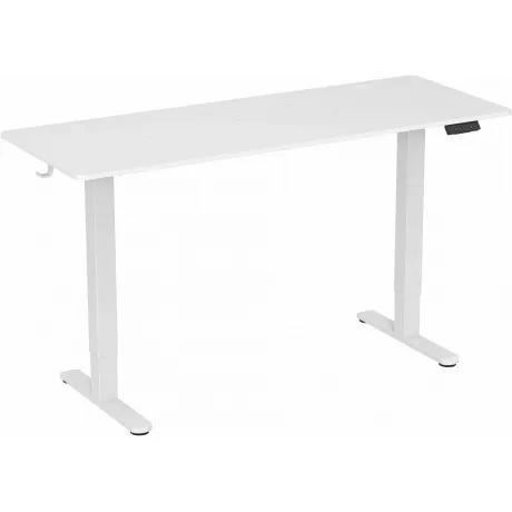 Стол для компьютера Cactus CS-EDL-WWT столешница ДСП белый карка...