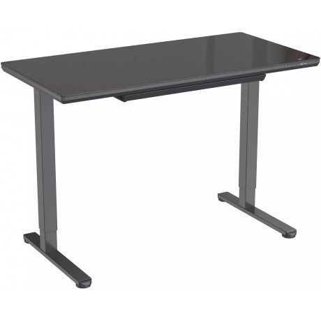 

Стол для компьютера Cactus подъёмный столешница стекло черный каркас черный (CS-EGD-BBK)