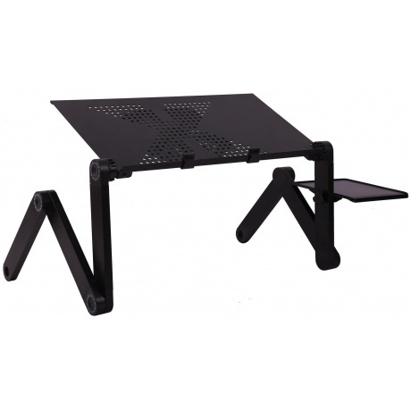 Стол для ноутбука Buro BU-803 складн. столешница металл черный 4...