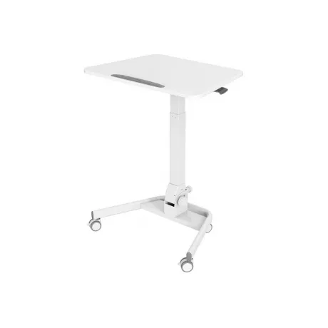 Стол для ноутбука Cactus VM-FDS109 столешница МДФ белый каркас б...