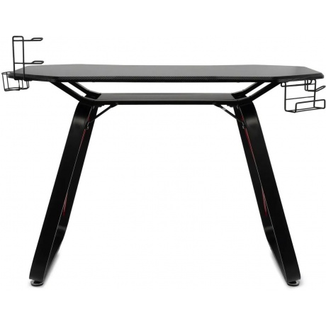 

Стол игровой Оклик 531G столешница МДФ карбон каркас черный 126х60см