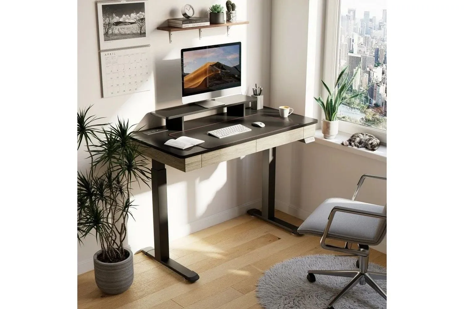 Компьютерный стол EUREKA ERK-ED-I47-OG - фото 6