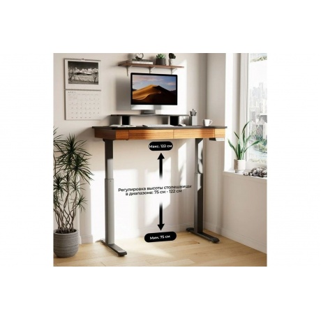 Компьютерный стол EUREKA ERK-ED-I47-WN - фото 14