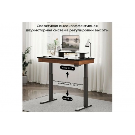 Компьютерный стол EUREKA ERK-ED-I47-WN - фото 15