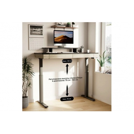 Компьютерный стол EUREKA ERK-ED-I55-OG - фото 11