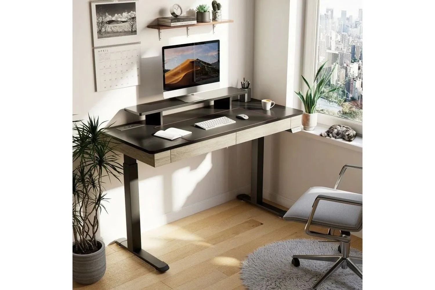 Компьютерный стол EUREKA ERK-ED-I55-OG - фото 5