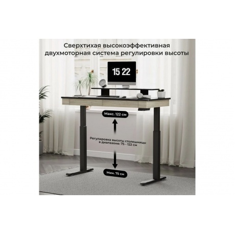 Компьютерный стол EUREKA ERK-ED-I55-OG - фото 10