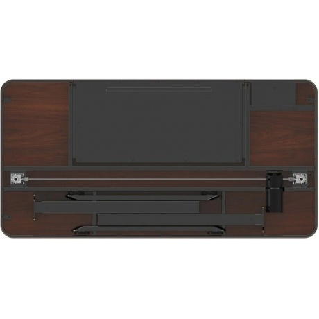 Компьютерный стол FoxGear FG-ED-47BDW, Dark Wood - фото 4