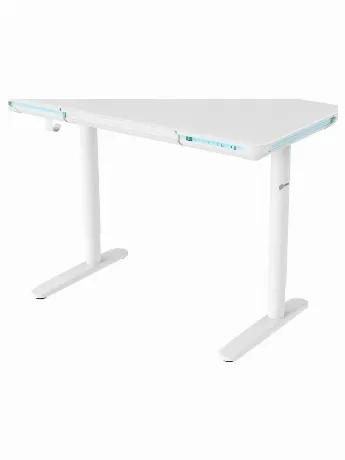 Стол для компьютера Cactus CS-EGD-WT-LED столешница закаленное с...