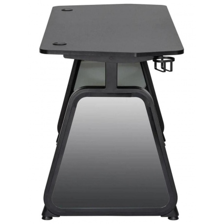 Стол игровой Cactus CS-GMD-BK-RGB столешница МДФ черный каркас черный 136x60x75см - фото 5