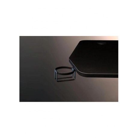 Стол игровой Cactus CS-GMD-BK-RGB столешница МДФ черный каркас черный 136x60x75см - фото 7