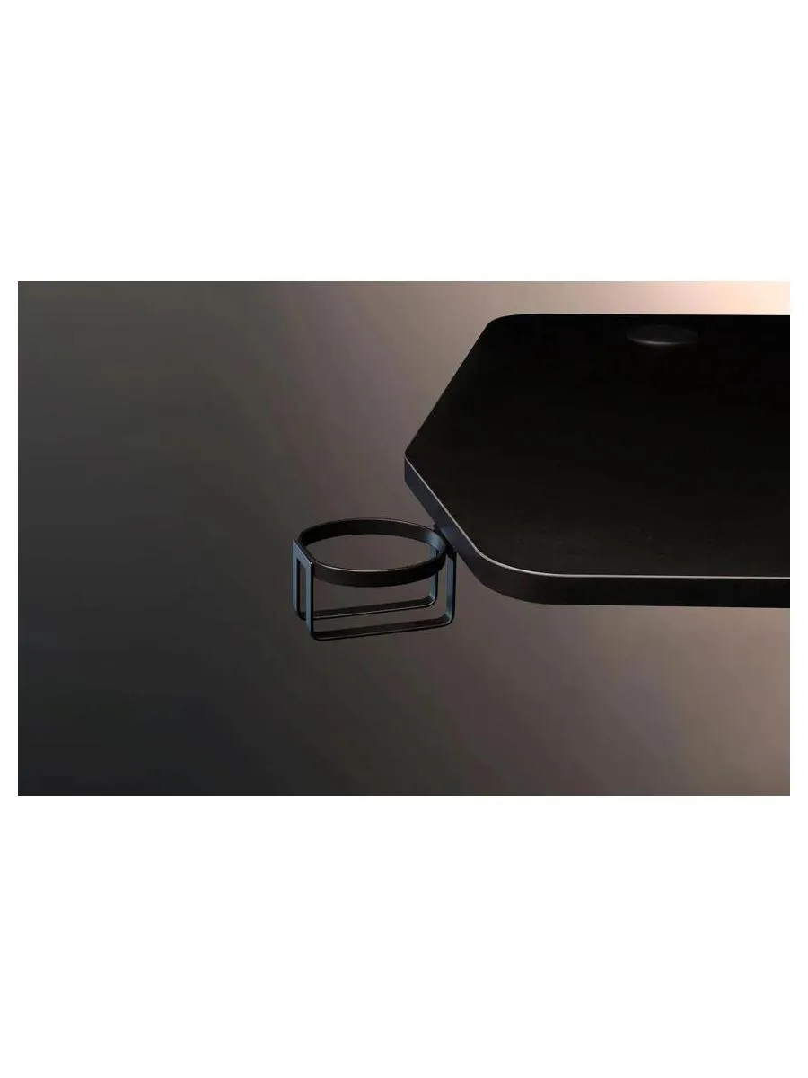 Стол игровой Cactus CS-GMD-BK-RGB столешница МДФ черный каркас черный 136x60x75см - фото 7