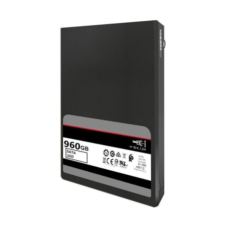Серверный SSD + салазки для сервера Huawei 960GB VE SM883 SATA3 2.5/2.5&quot; 02312GUE - фото 1