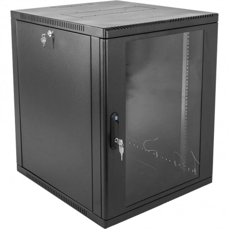 Шкаф телекоммуникационный настенный 12U ЦМО ШРН-12.500-9005