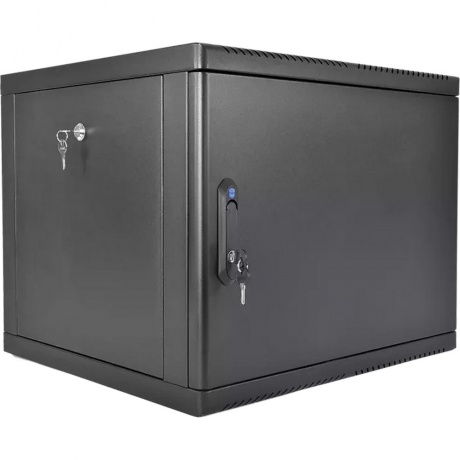 Шкаф напольный ЦМО 9U 650мм стекло черный ШРН-М-9.650.1-9005