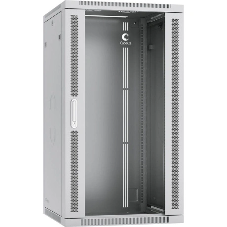 Шкаф напольный Cabeus 22U 600мм перфорация серый SH-05F-22U60/60...
